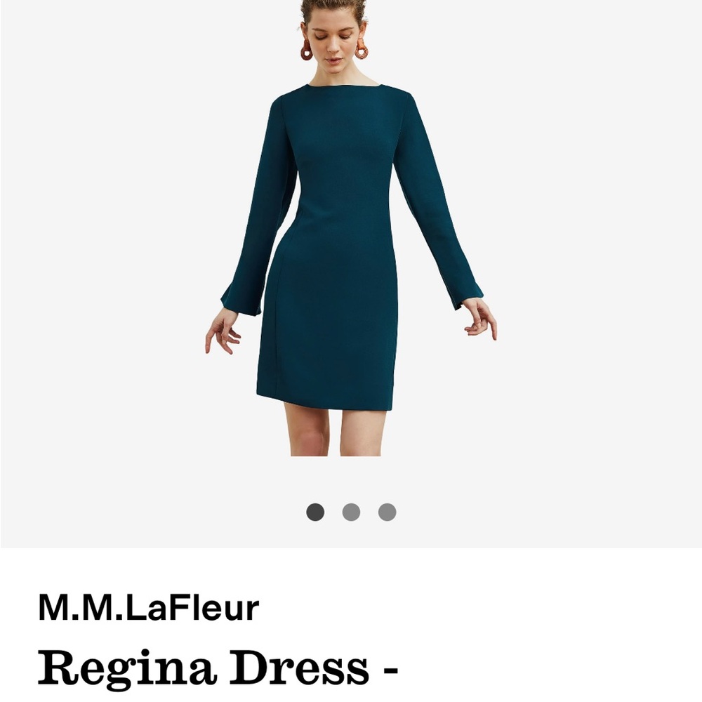MM Lafleur Regina Dress - Deep Blue